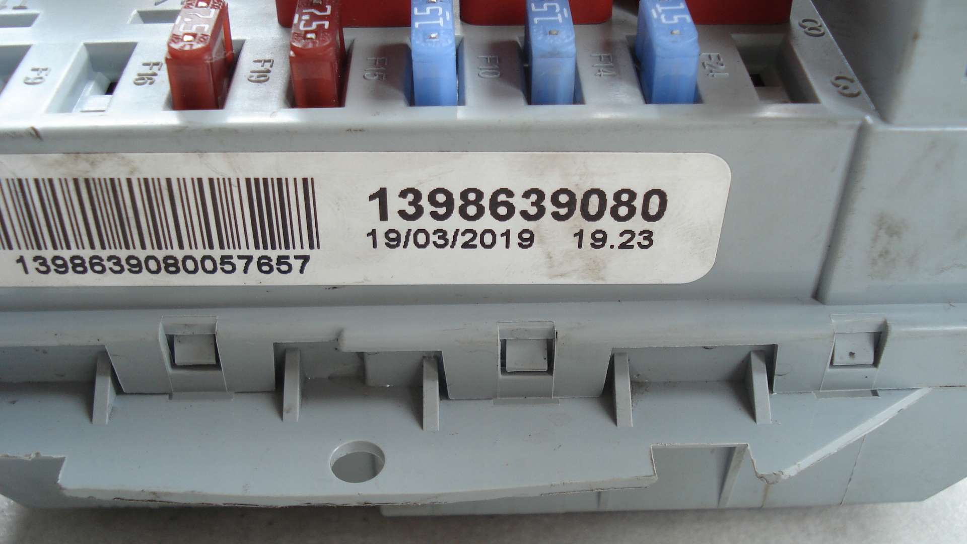 Moduł 1398639080 Fiat Ducato Boxer Jumper Numer katalogowy części 1398639080