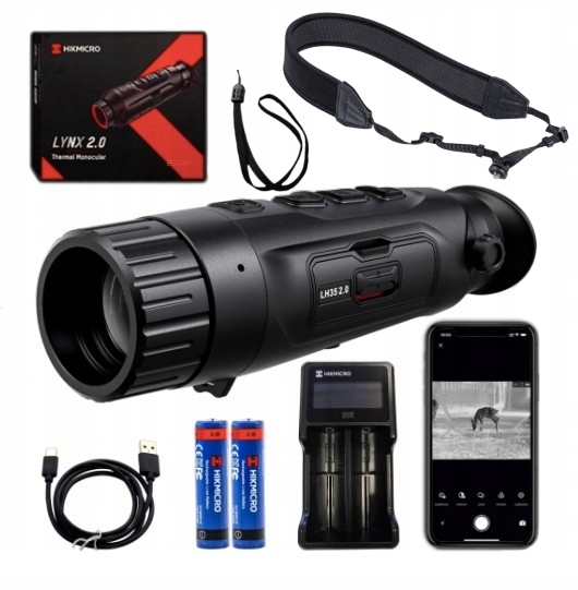 Kamera termowizyjna monokular Hikmicro Lynx Pro LH35 2.0 V2 Smycz 1/4gw