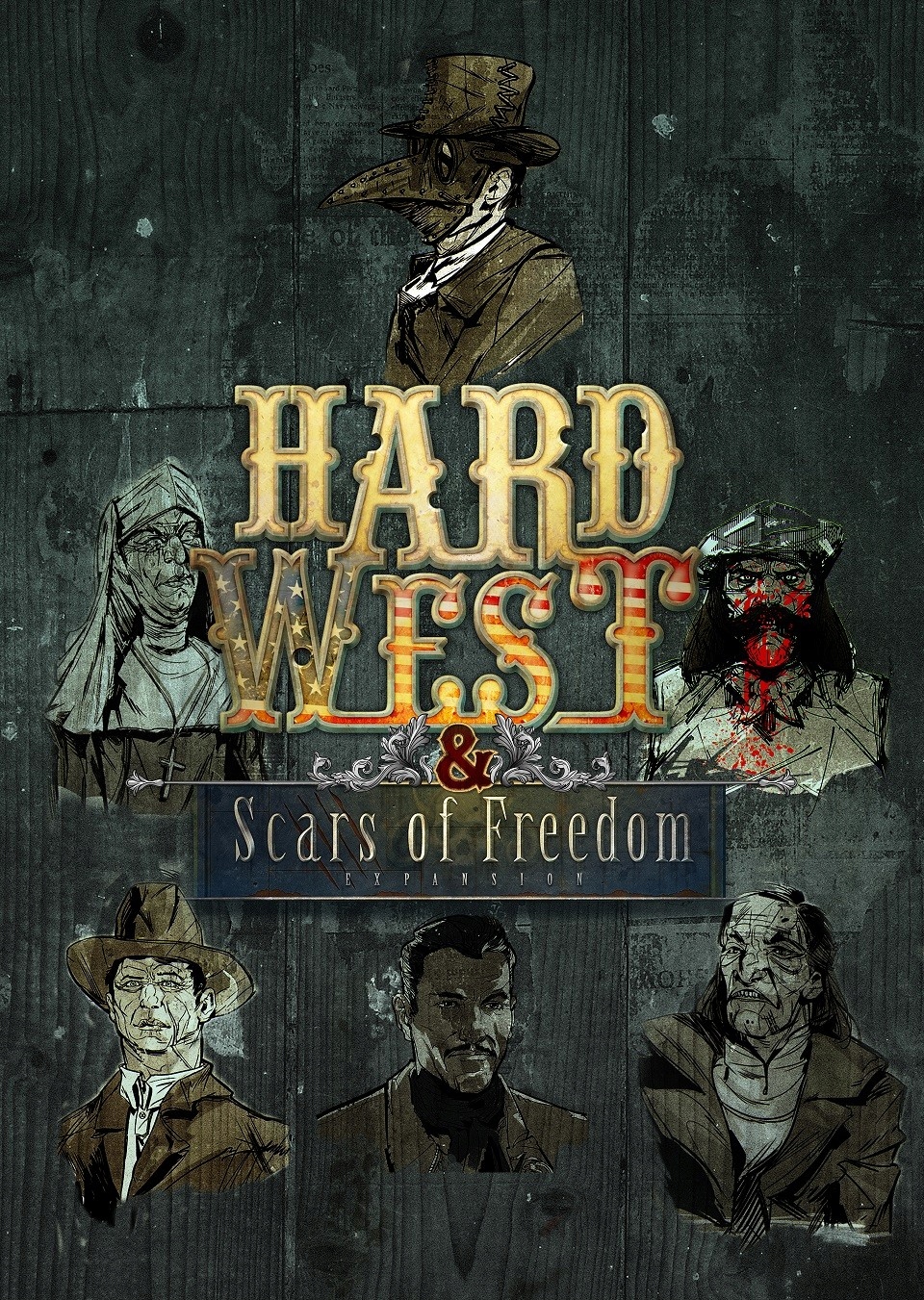 Hard West Scars of Freedom DLC Steam Kod Klucz