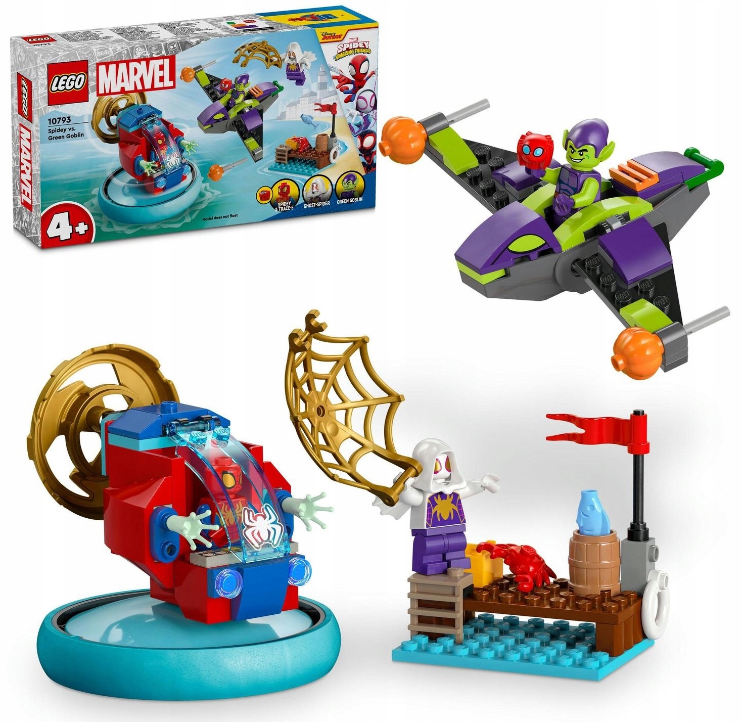 Klocki Lego Marvel Spiderman kontra Zielony Goblin 10793 84 elementy 4+