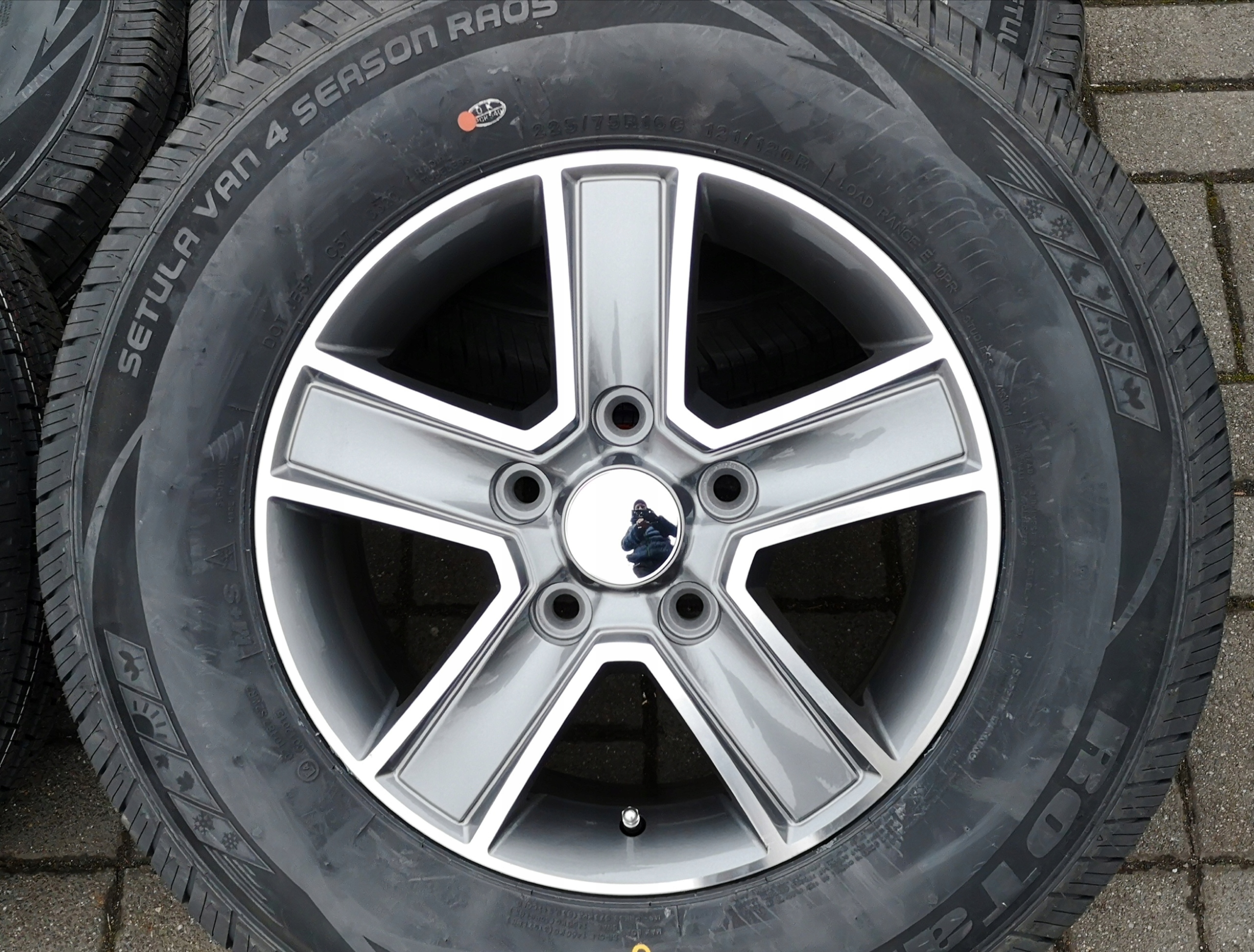 NOWE KOLA Felgi 16 Fiat Ducato 225x75 16C 4Season Rim diameter 16