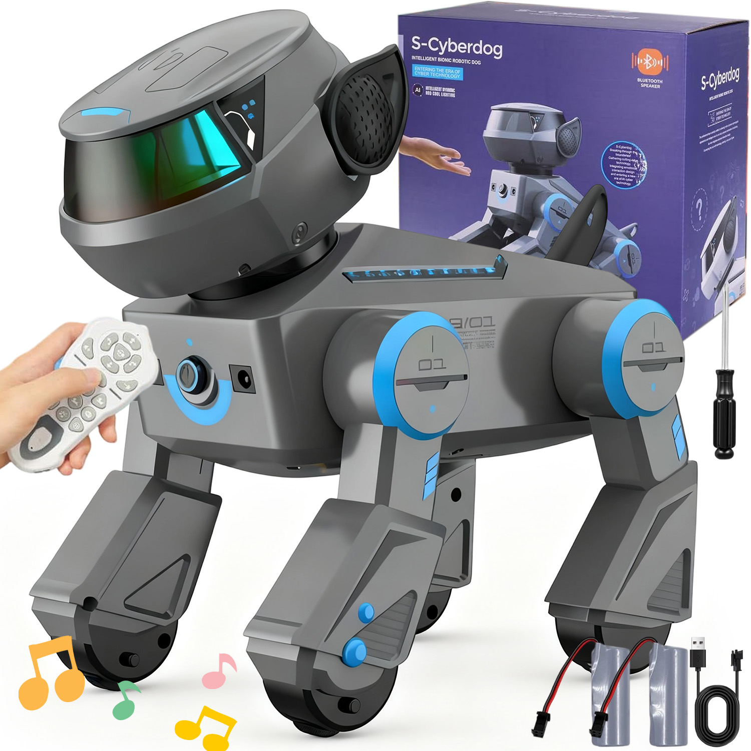 Robot Na Dálkové Ovládání, Dálkově Ovládaný, Interaktivní, Tančí A Chodí, Zpívá Hudba
