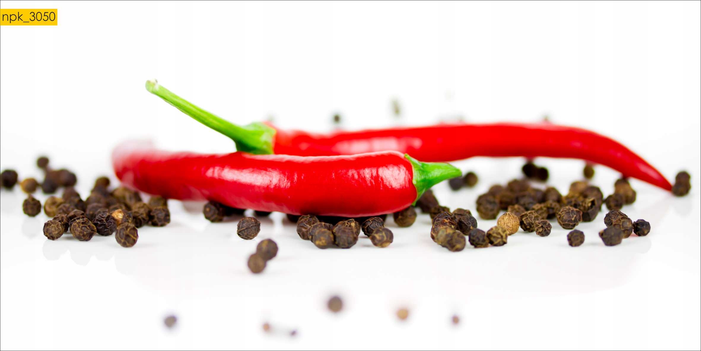 

Naklejki Do Kuchni Ściana papryka pieprz Laminat