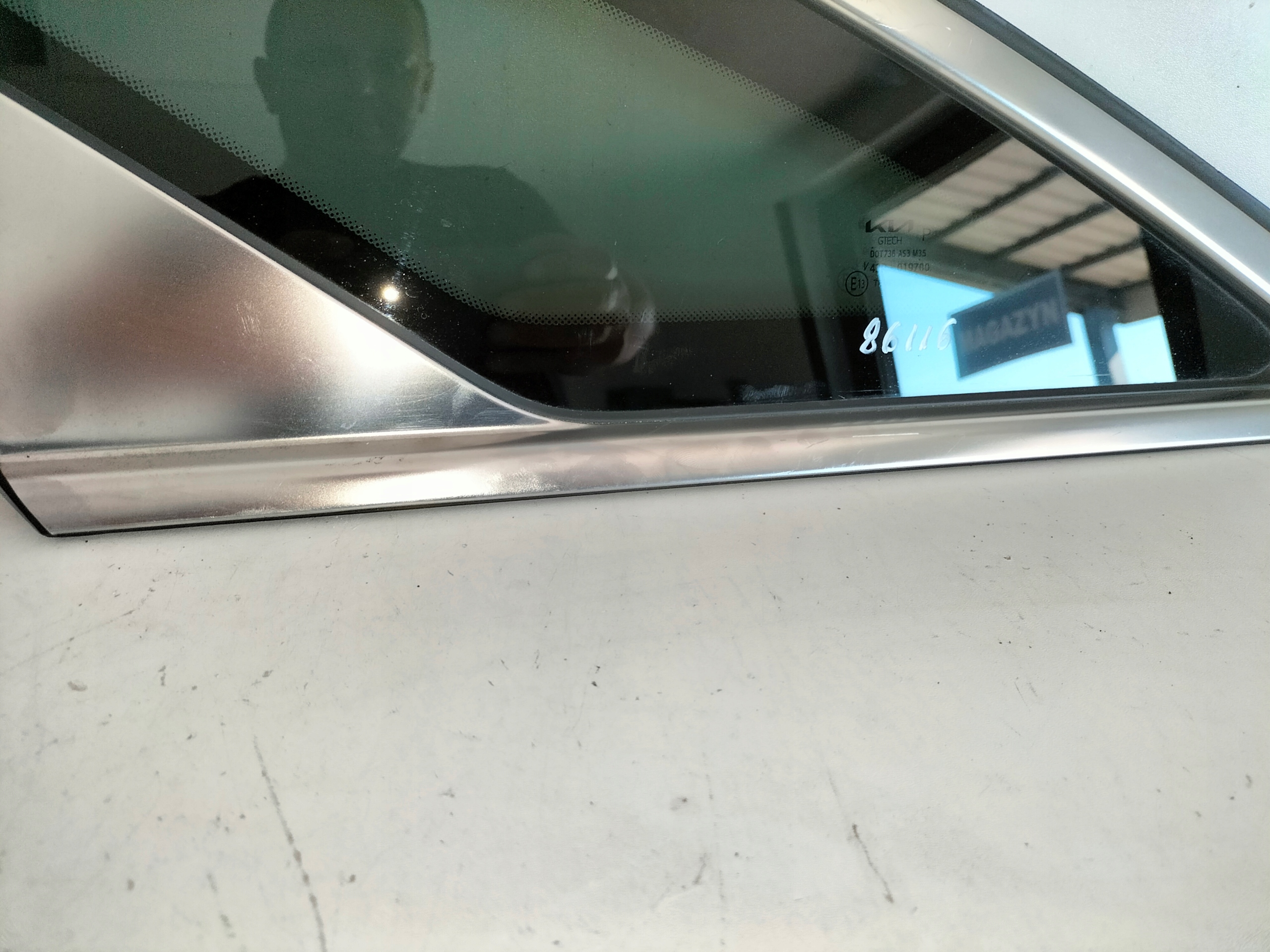 window rear side bodywork left KIA PROCEED III 18- PRO CEED 18
