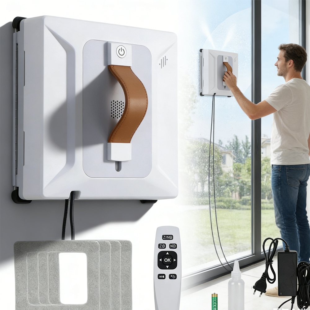 Automatyczny Robot Do Mycia Okien Szyb Z Liną Zabezpieczającą