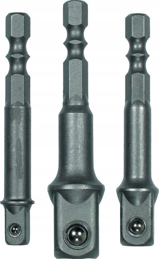 

Adaptery Do Wiertarek 1/4' 3/8' 1/2' 3 Szt Condor