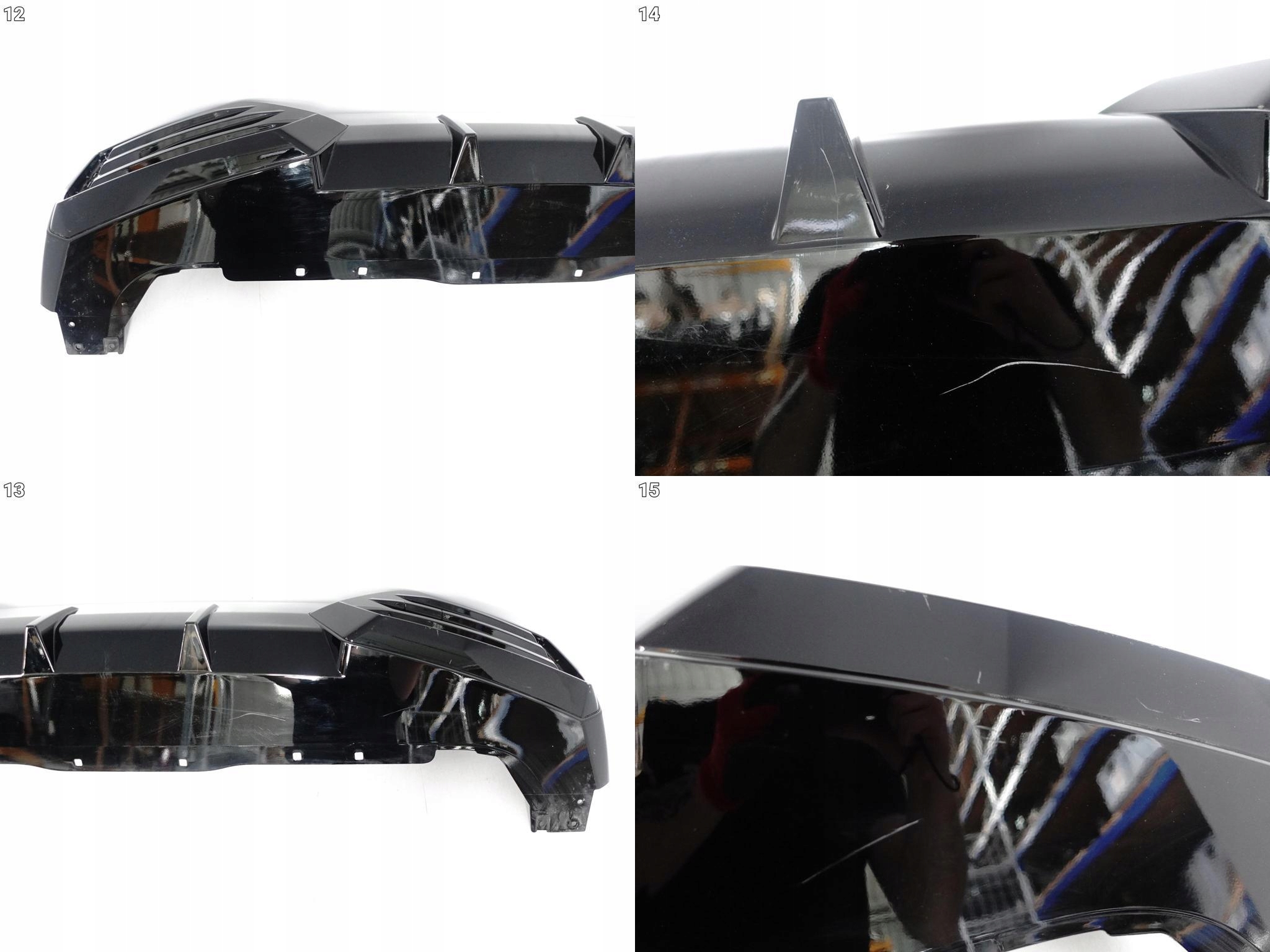 BMW X2 II U11 m-packet MSP 23- SPOILER diffuser cover W bumper rear part