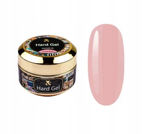 Fox Tvrdý gelový krycí lak Pink (růžový) 30 ml