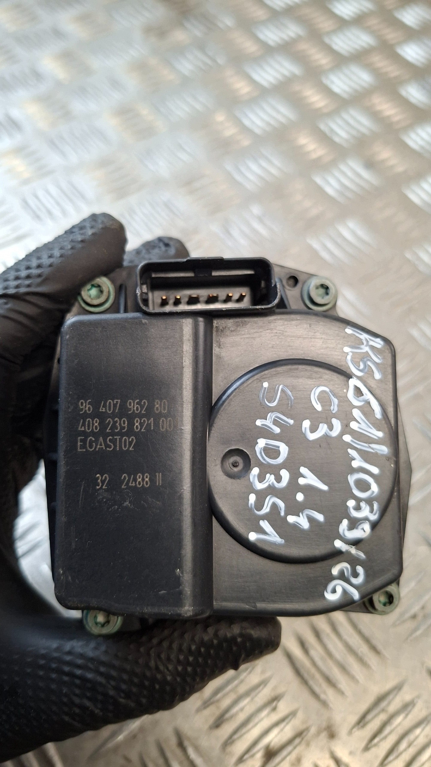 throttle flap CITROEN C3 1.4