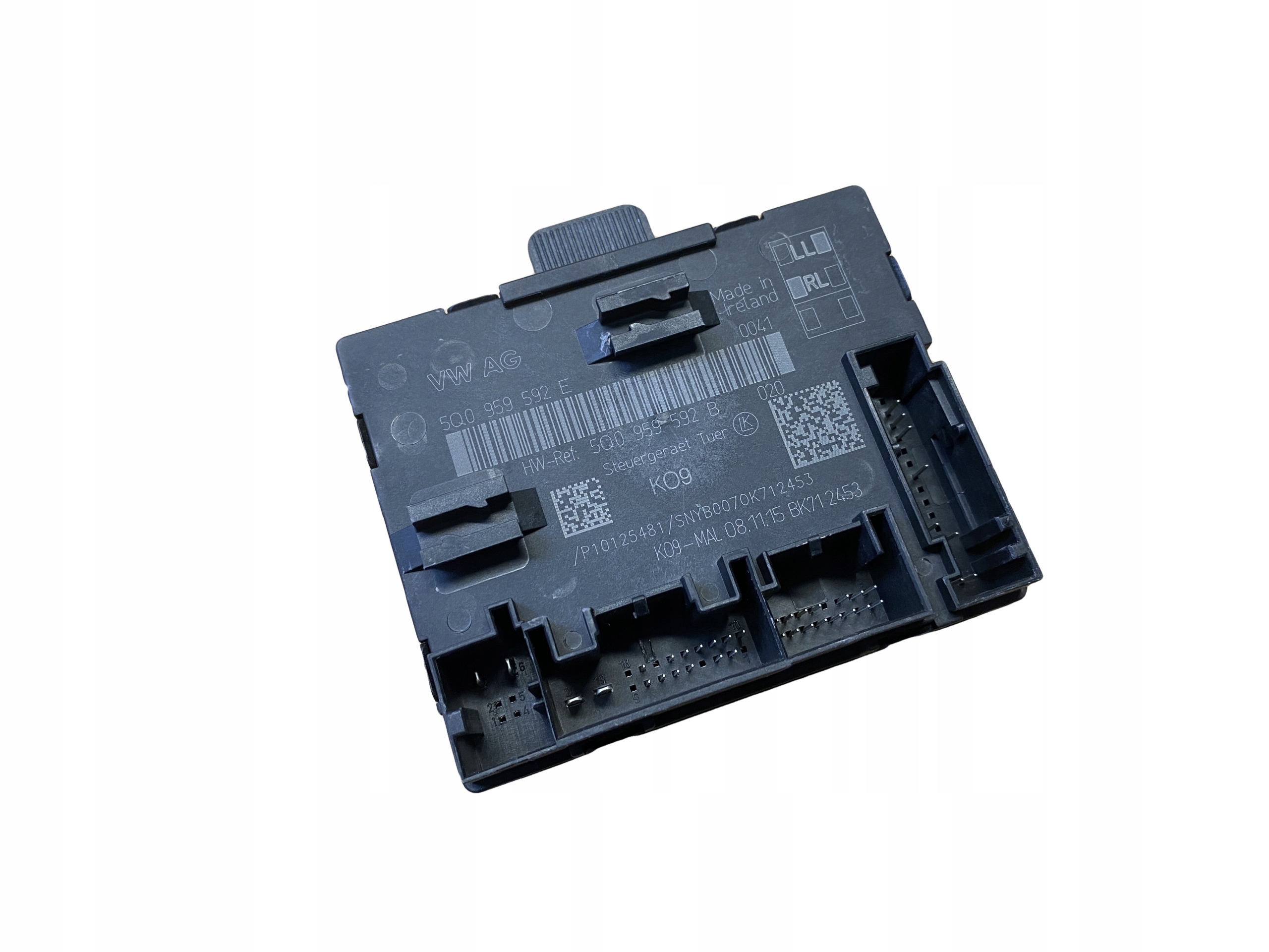 AUDI A3 8V control unit module door right 5Q0959592E