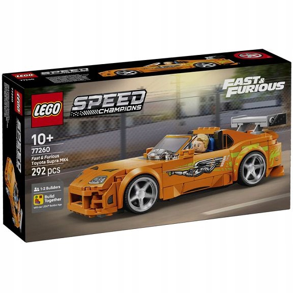 Lego Speed Champions Rychle a zběsile Toyota Supra MK4 77260