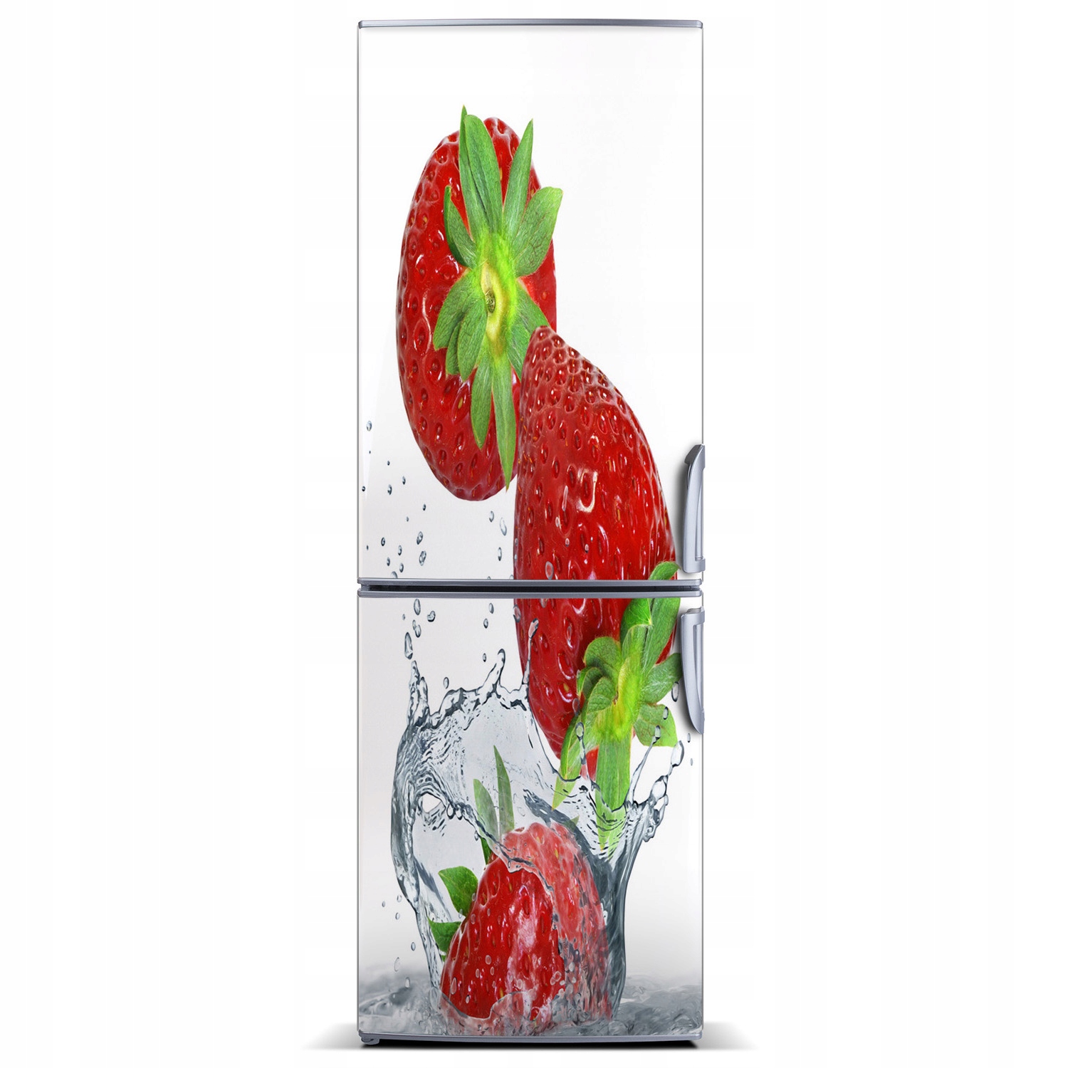 

Naklejka na lodówkę magnetyczna Truskawki 60x180
