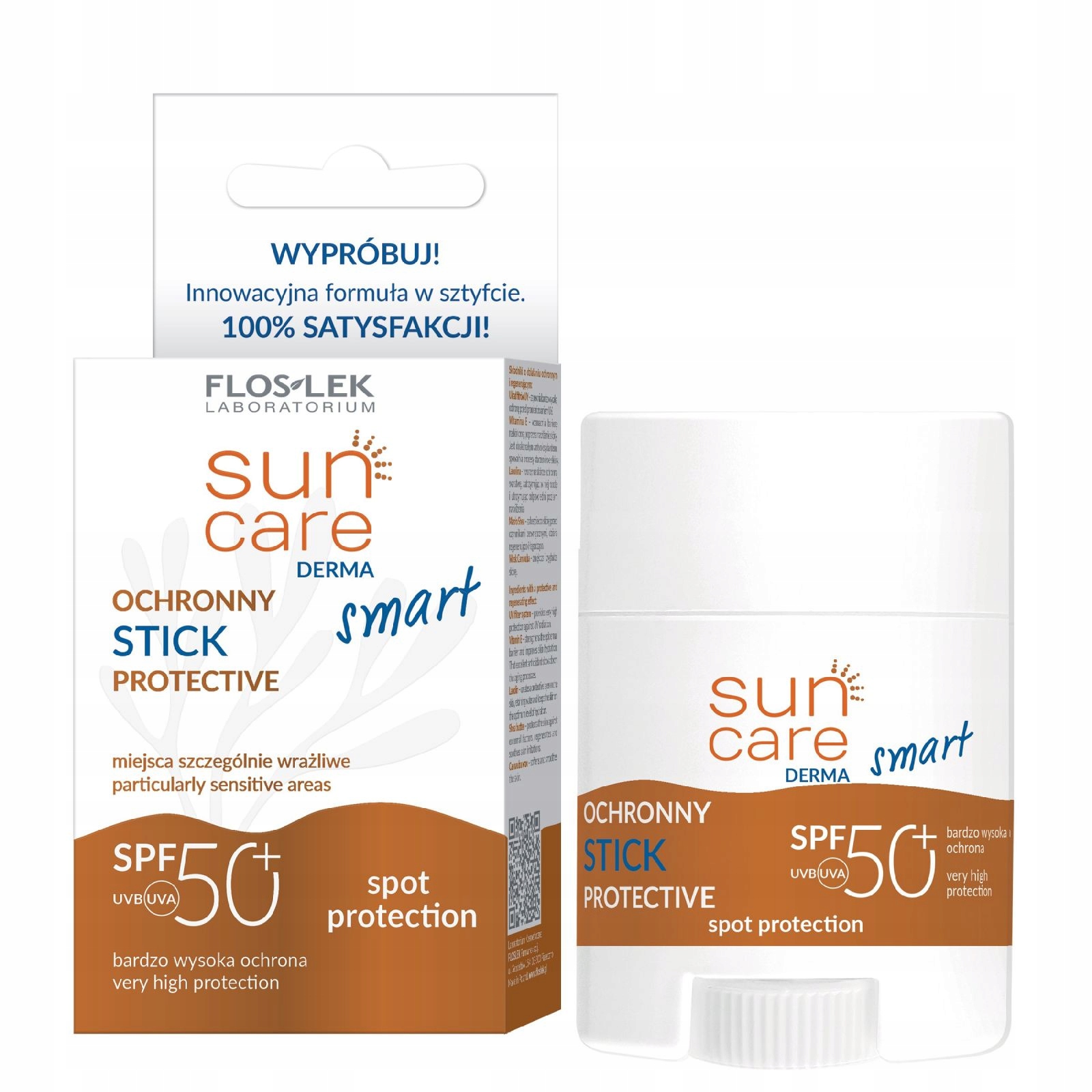 Floslek Sun Care Derma Smart Ochranný Stick Spf 50+ 20 G