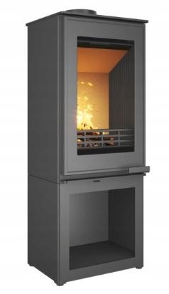 Volně stojící Kamna Kawmet Venus S16 S-box Eco s nádobou na dřevo a přívodem