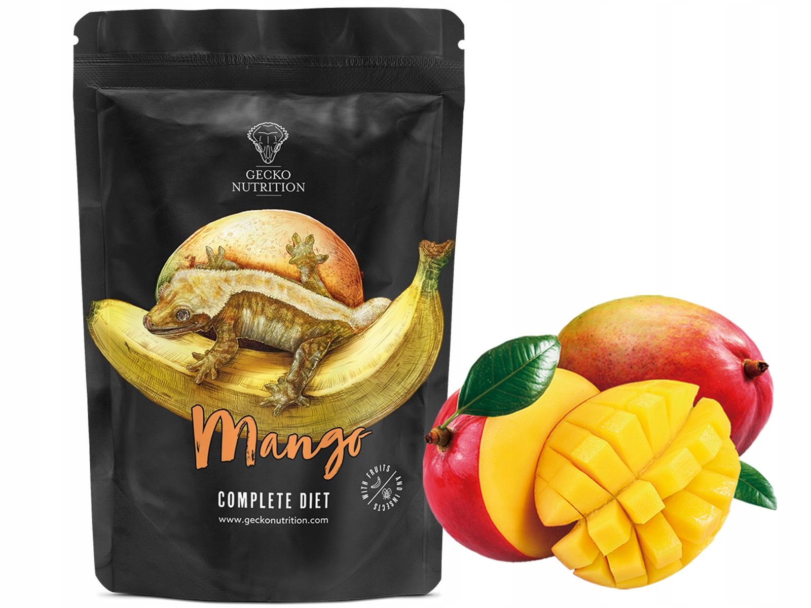 Krmivo pro gekona krmivo Gecko Nutrition Mango 500g Originál