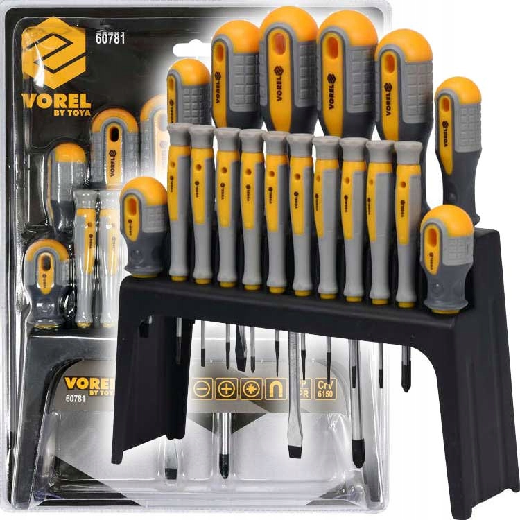 

Wkrętaki Płaski Ph Torx precyzyjne zestaw 18el.
