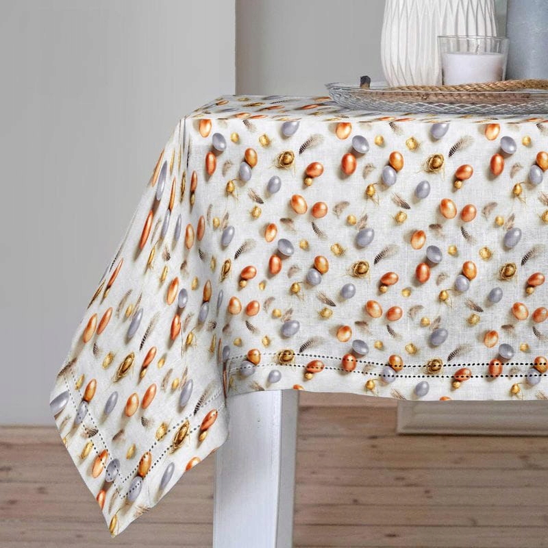 Velikonoční Ubrus Na Stůl Vajíčka Zlatá Vejce 120 cm x 280 cm