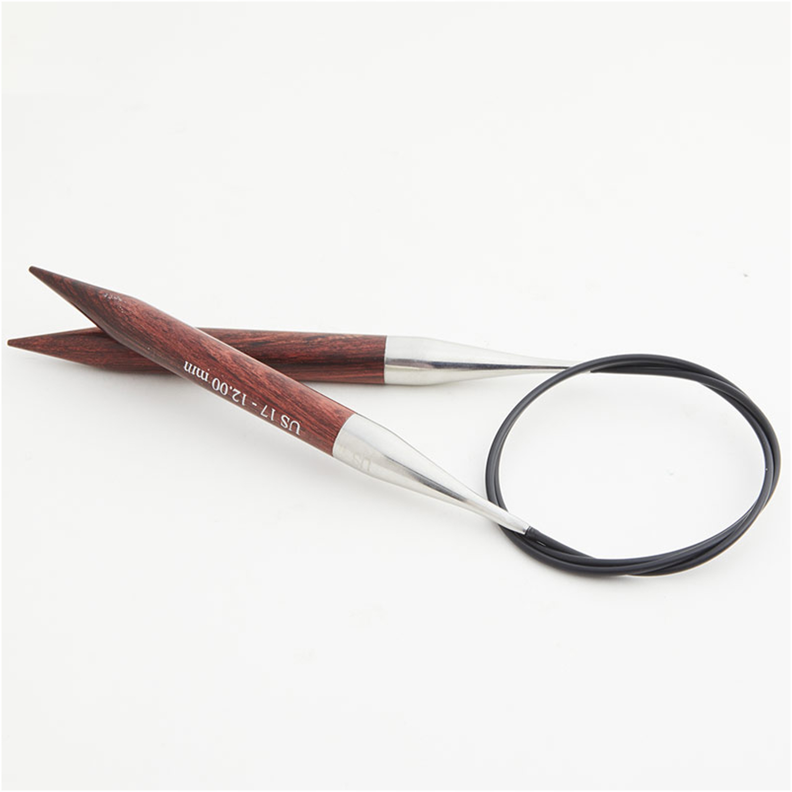 Dráty Knitpro dřevěné na vlasci 40 12,00mm-DREAMZ