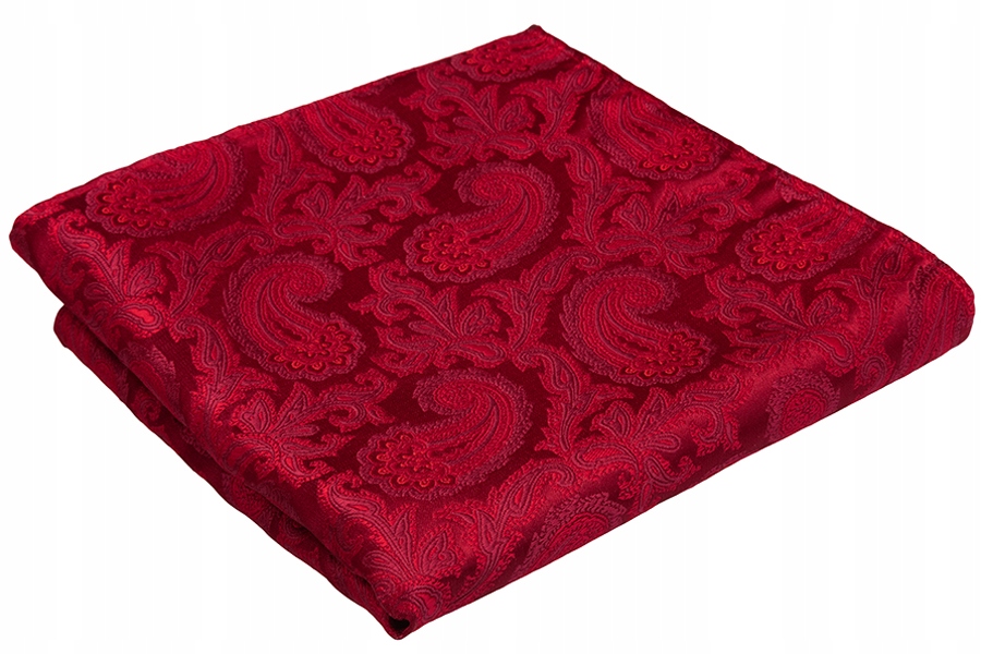 

Greg Poszetka Męska 30x30cm Żakard Paisley b128
