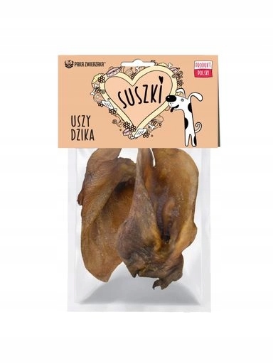 4x Paka Zwierzaka Suché Divoké ucho 2ks