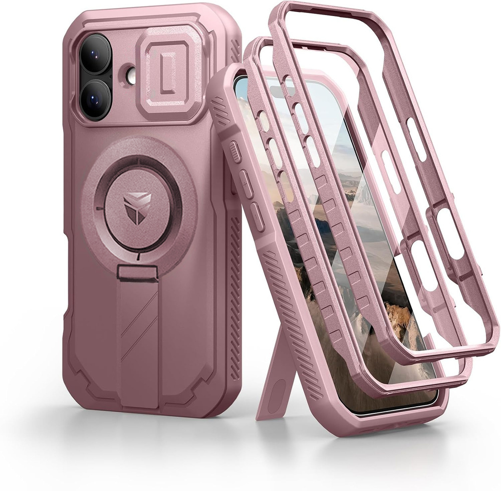 Dexnor Pancéřové Pouzdro Pro Iphone 17 Chránící Displej A Fotoaparát Pouzdro Pro Magsafe