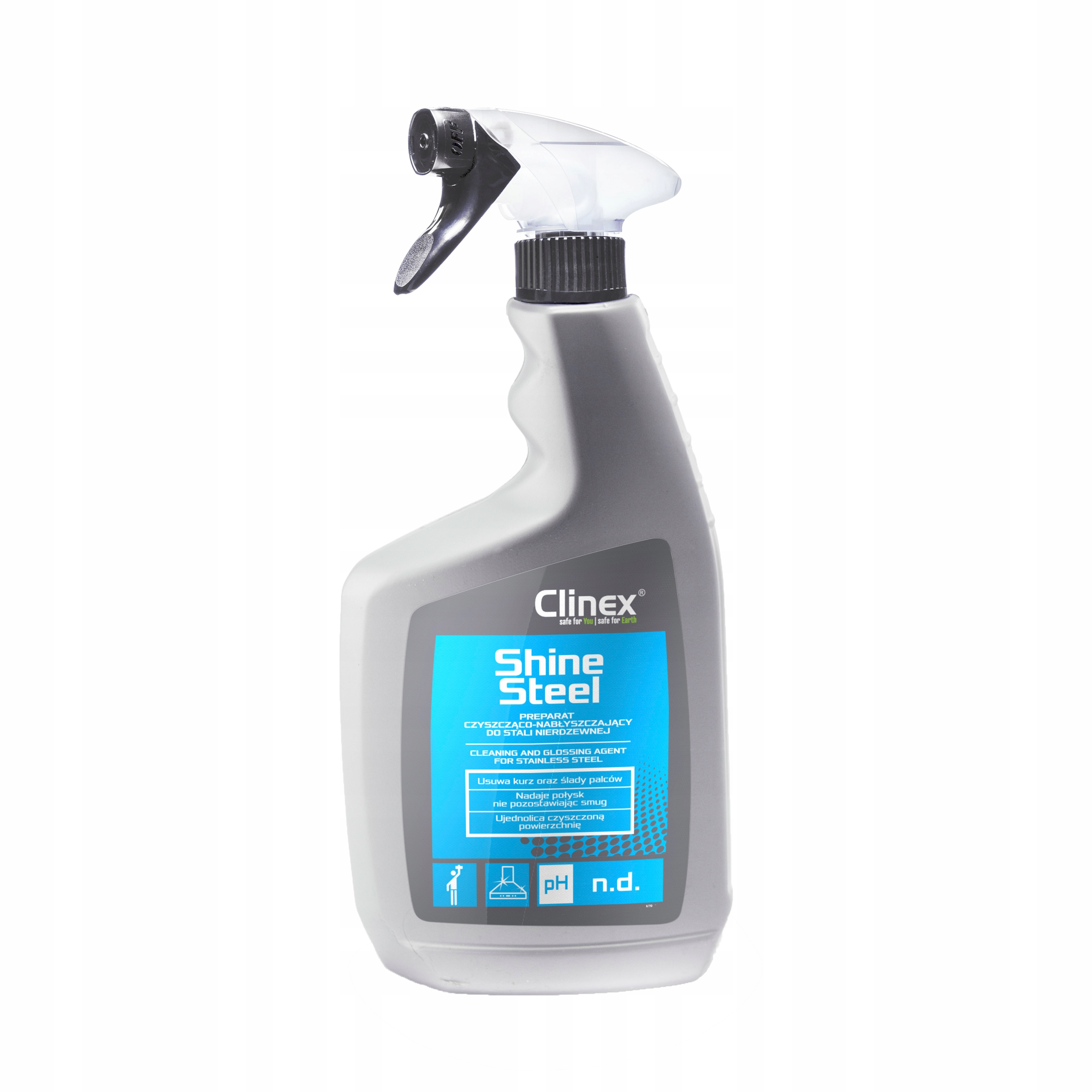 

Clinex Shine Steel Płyn do stali nierdzewnej 650ml
