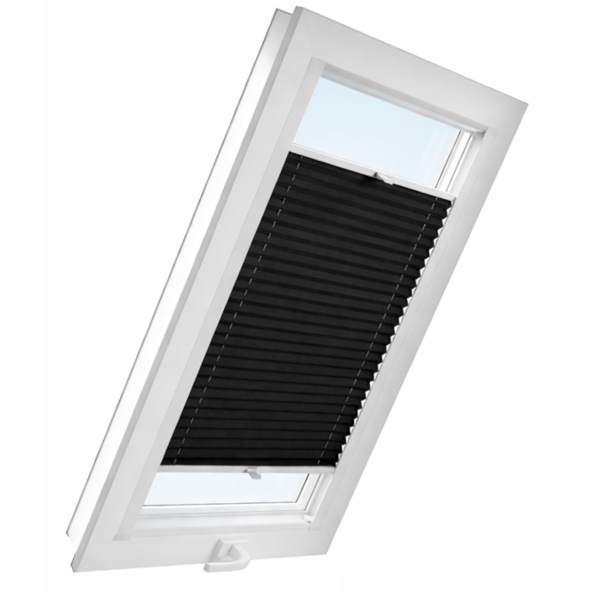 Roleta Střešní Plisa Blackout Žaluzie vhodná pro okno o rozměrech 78x140