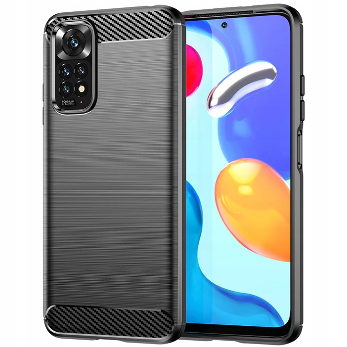 

Etui do Xiaomi Redmi Note 11 Pro /5G Karbon +szkło