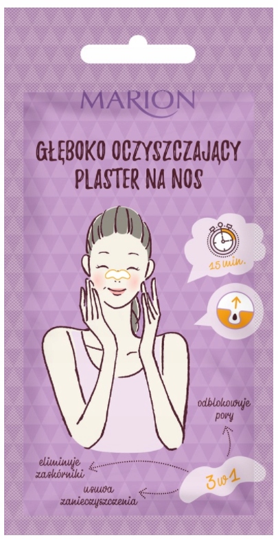 

Marion Głęboko Oczyszczający Plaster Na Nos
