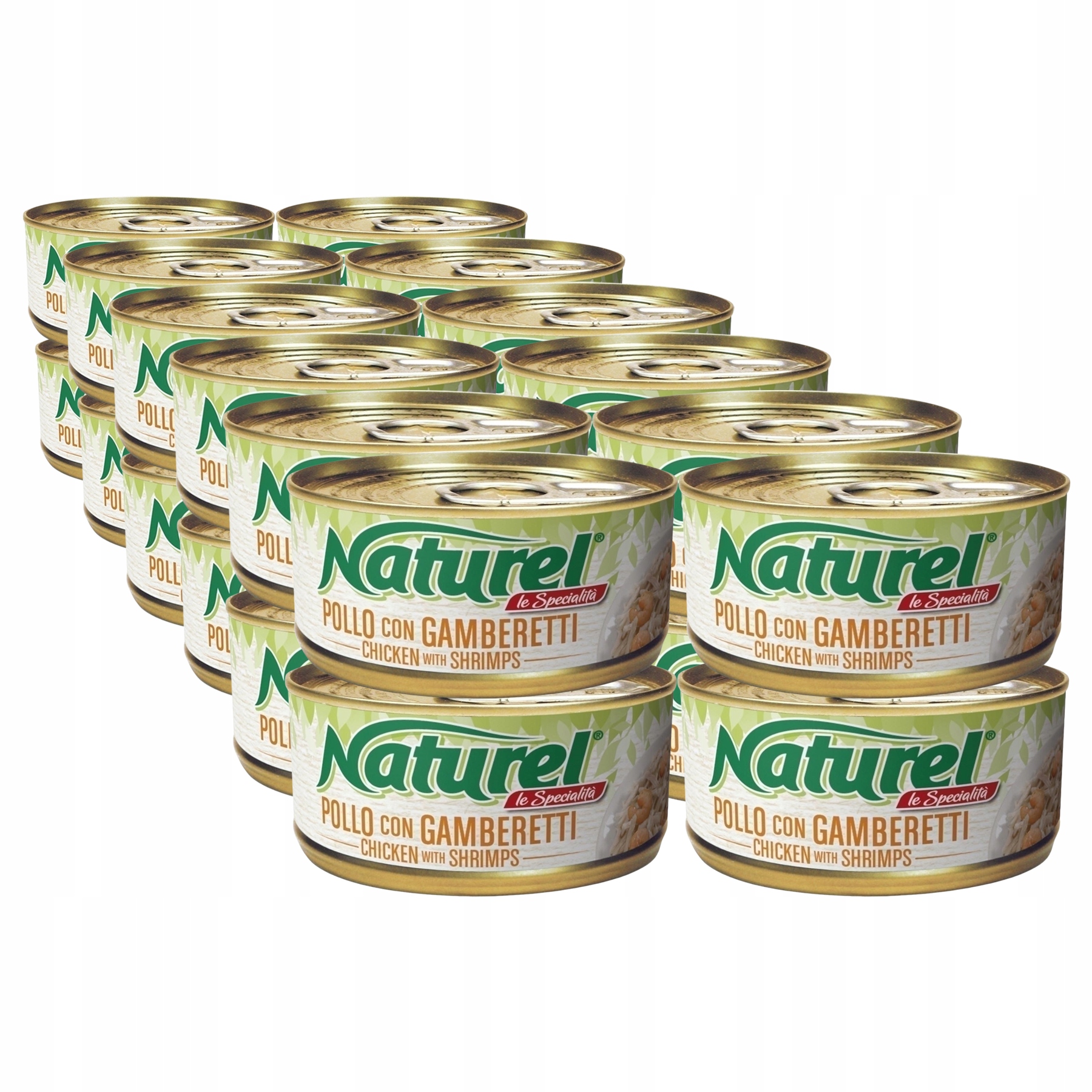 Levně Life Cat Naturel Krmivo pro kočky konzerva Set 24 x 70 g Kuře krevety