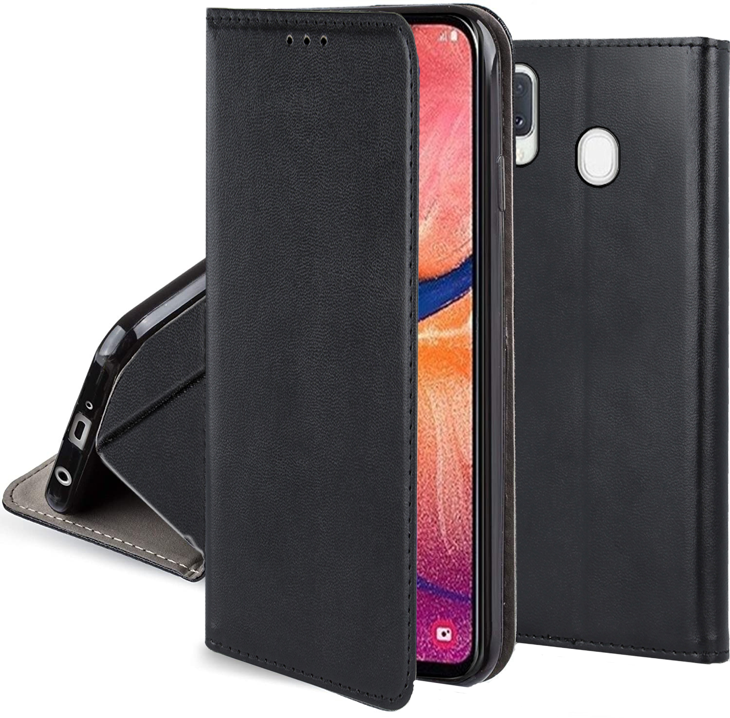 

Etui Smart Magnetic +szkło do Samsung Galaxy A20E