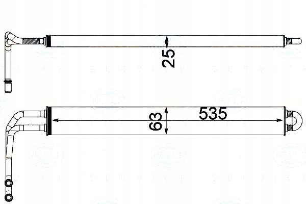 BEHR-HELLA CHŁODNICA OLEJU [BEHR HELLA]