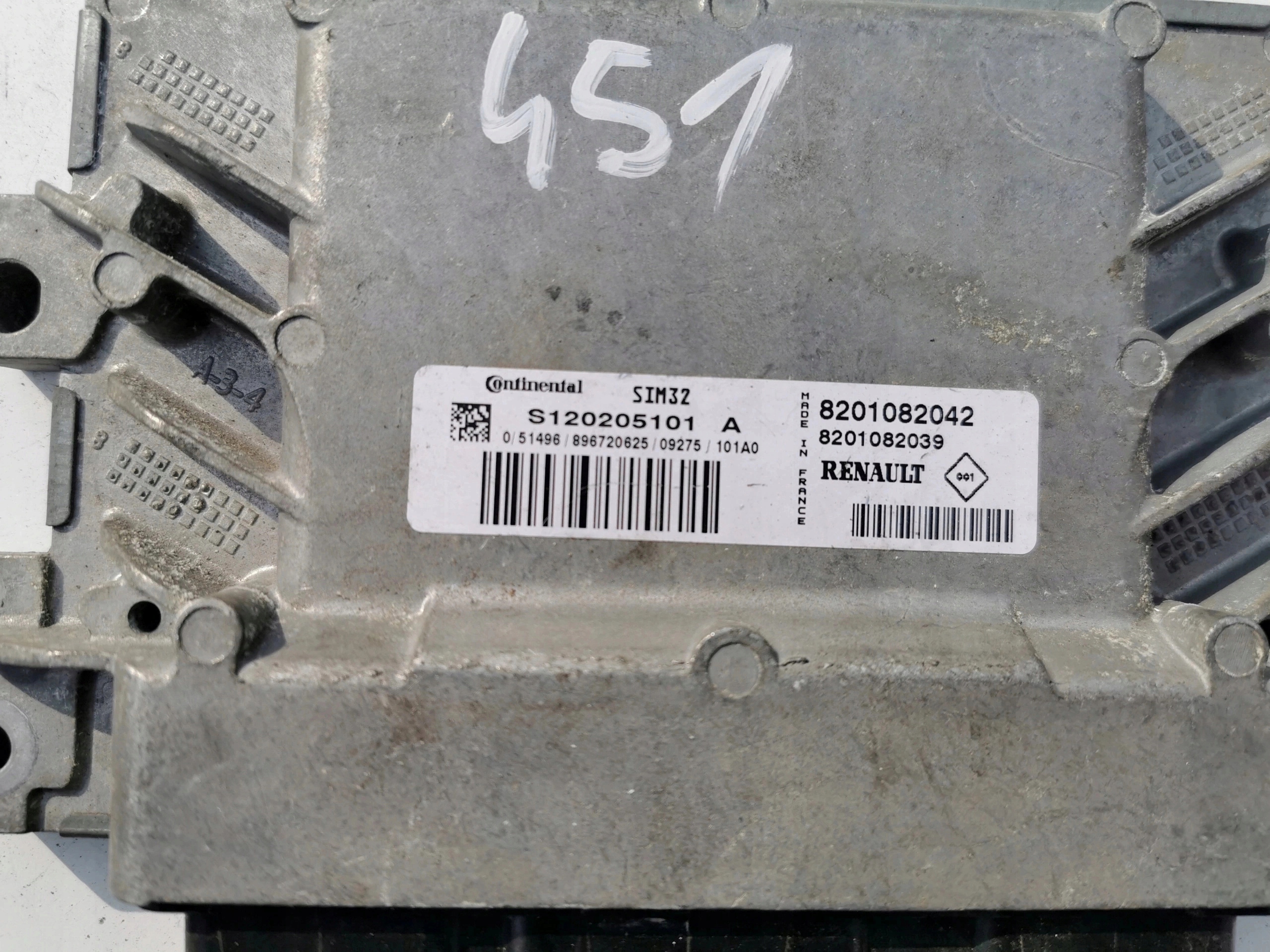 DACIA SANDERO 1.2B 16V S120205101A 8201082042 KOMP