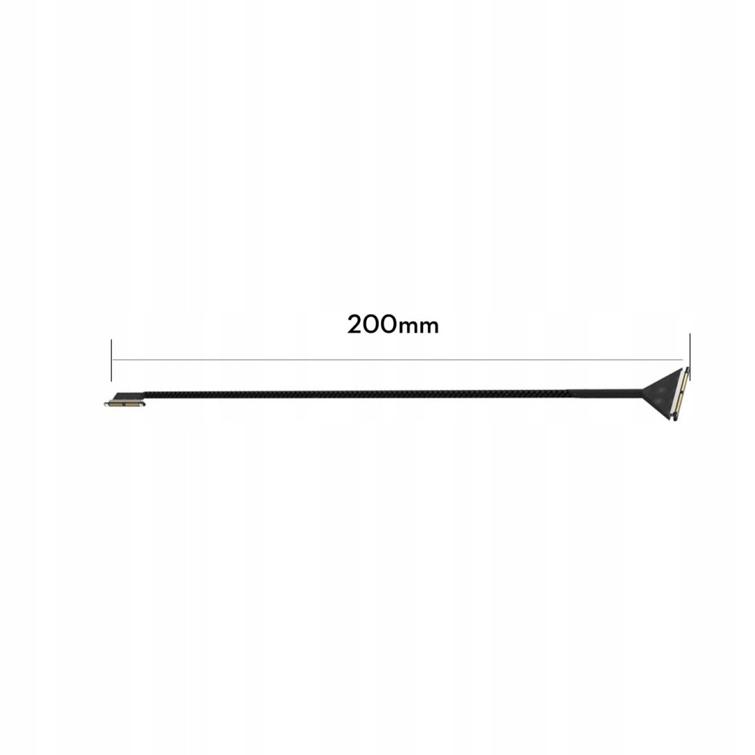 Flexibilní Hd video kabel Flywoo O3 200 mm pro drony Fpv koncentrovaný kabel