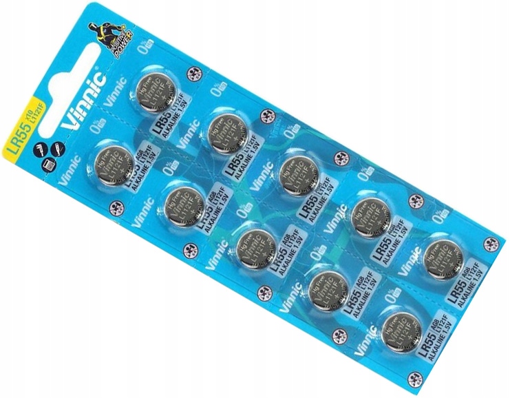 

10x Bateria Vinnic L 1121 F G8 AG8 Lr 1120 LR55