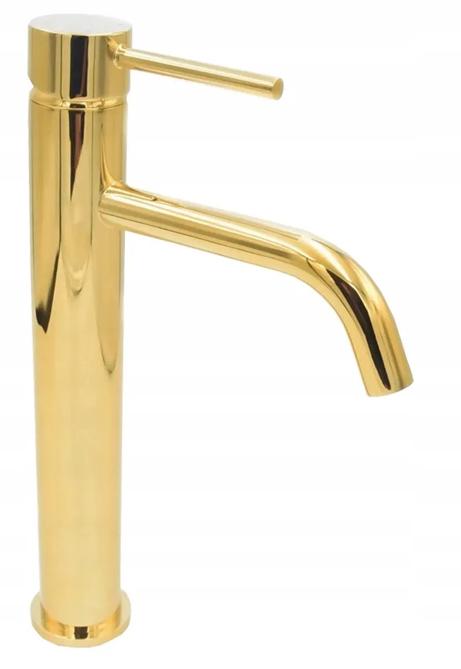 

Roy Złota Bateria Umywalkowa Wysoka Kran