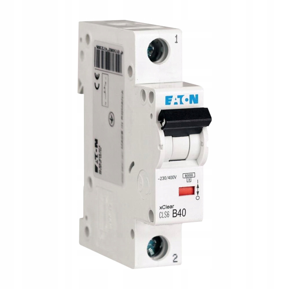 

Eaton Wyłącznik nadprądowy CLS6 1P B40A 6kA 270344