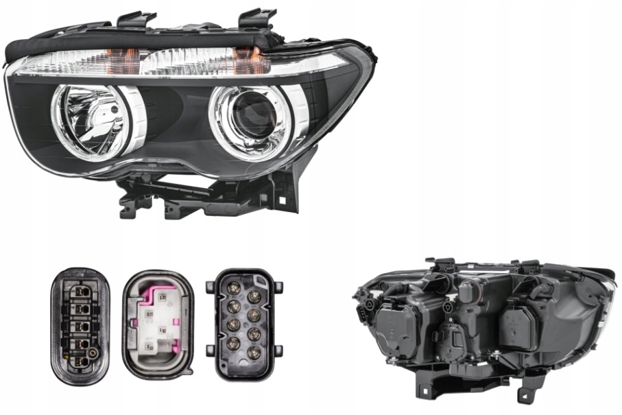 REFLEKTOR LEWY BMW 7 E65 E66 01-04 KSENON HELLA