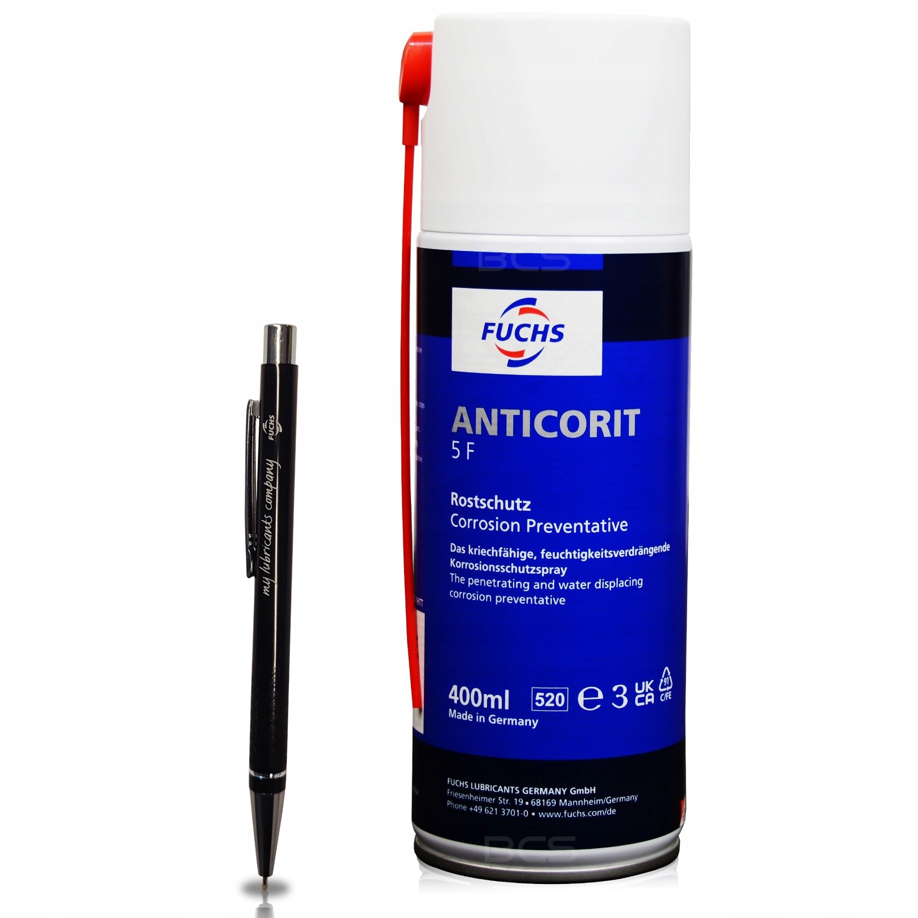 1 x Fuchs Anticorit 5F Środek Antykorozyjny Spray 400 ml