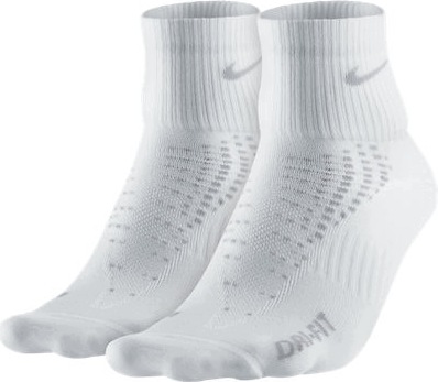 Skarpety Nike Running Anti-Blister Lightweight Quarter, 2 pary, rozmiar S