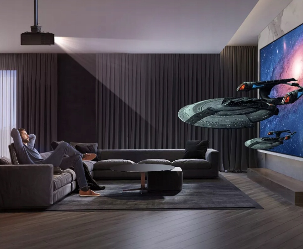 Projektor Przenośny mini mały Rzutnik LED Full HD 4000lm 170 cali LED HDMI Waga produktu 1 kg