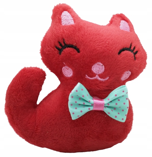 

materiałowy kotek / zabawka dla kota - 10 cm