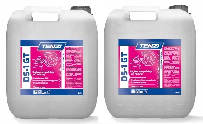 Tenzi dezinfekční přípravek bakteriální protiplísňový 1-min solárium 2x5L
