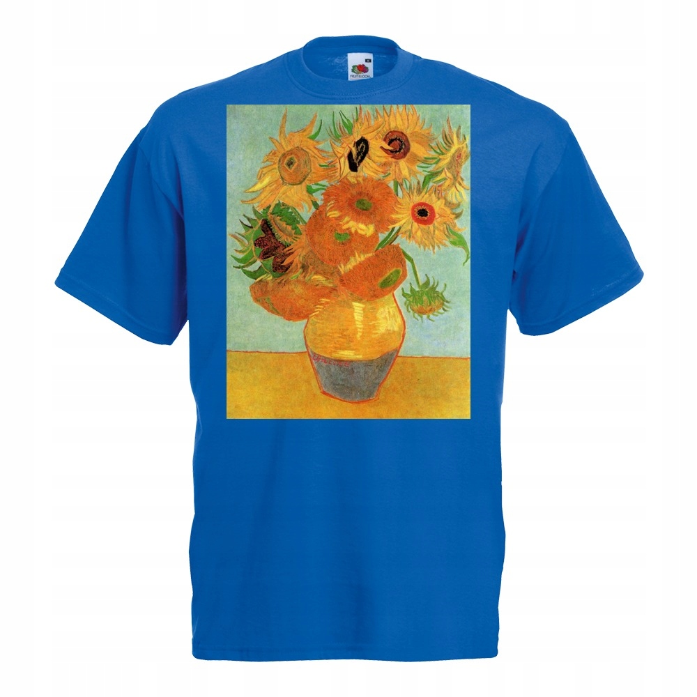 

Koszulka z nadrukiem Van Gogh słoneczniki M niebi