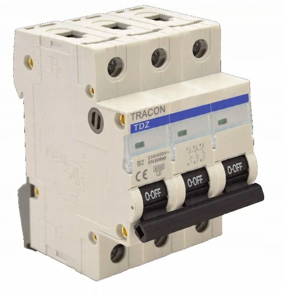 

Tracon Wyłącznik Nadprądowy 3P D63A TDZ-3D-63
