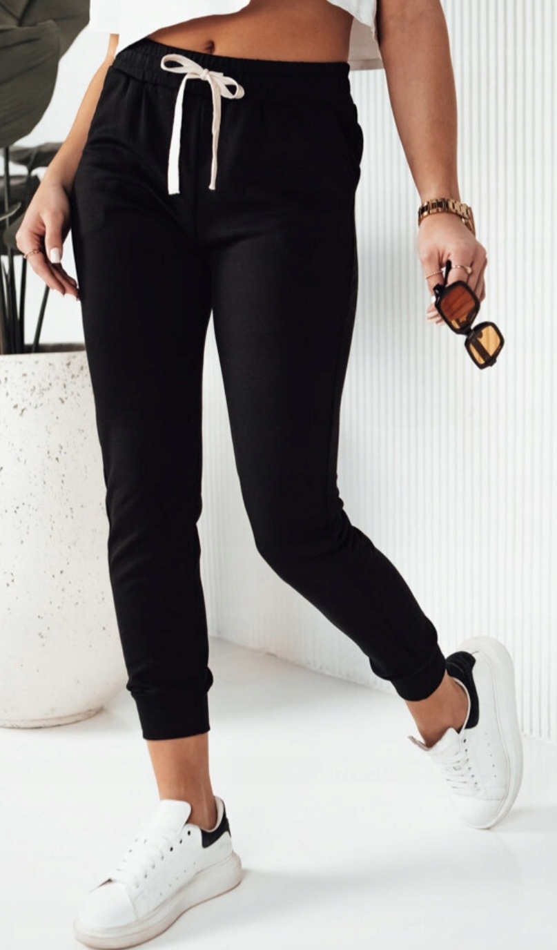 WELUROWE SPODNIE DRESOWE OCIEPLANE D228 r.L/XL