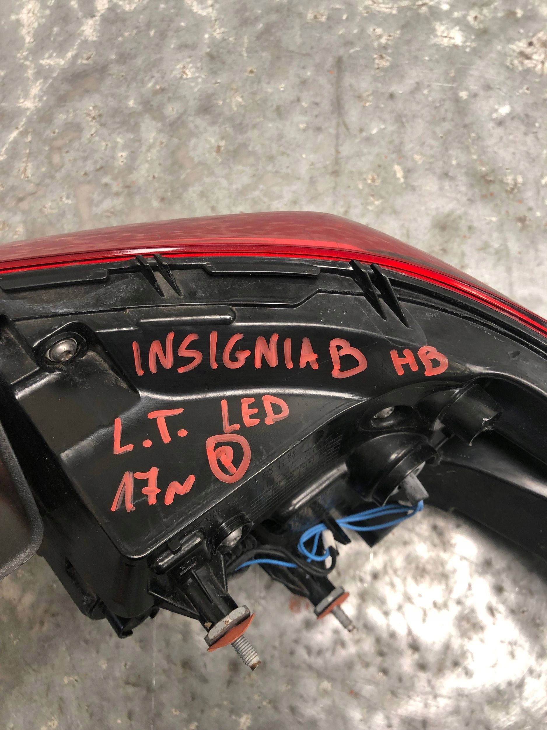 light left rear part LED OPEL INSIGNIA B HB 13460197
