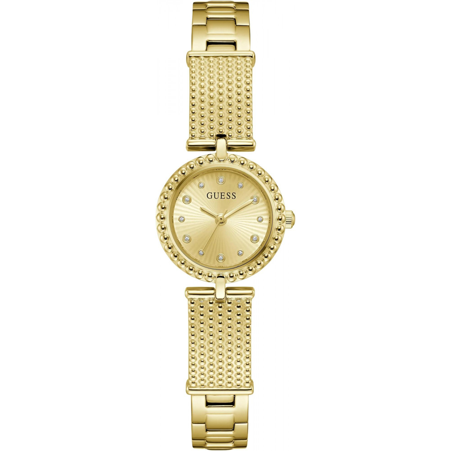 Dámské hodinky Guess GW1017L2 Zirkony zlaté
