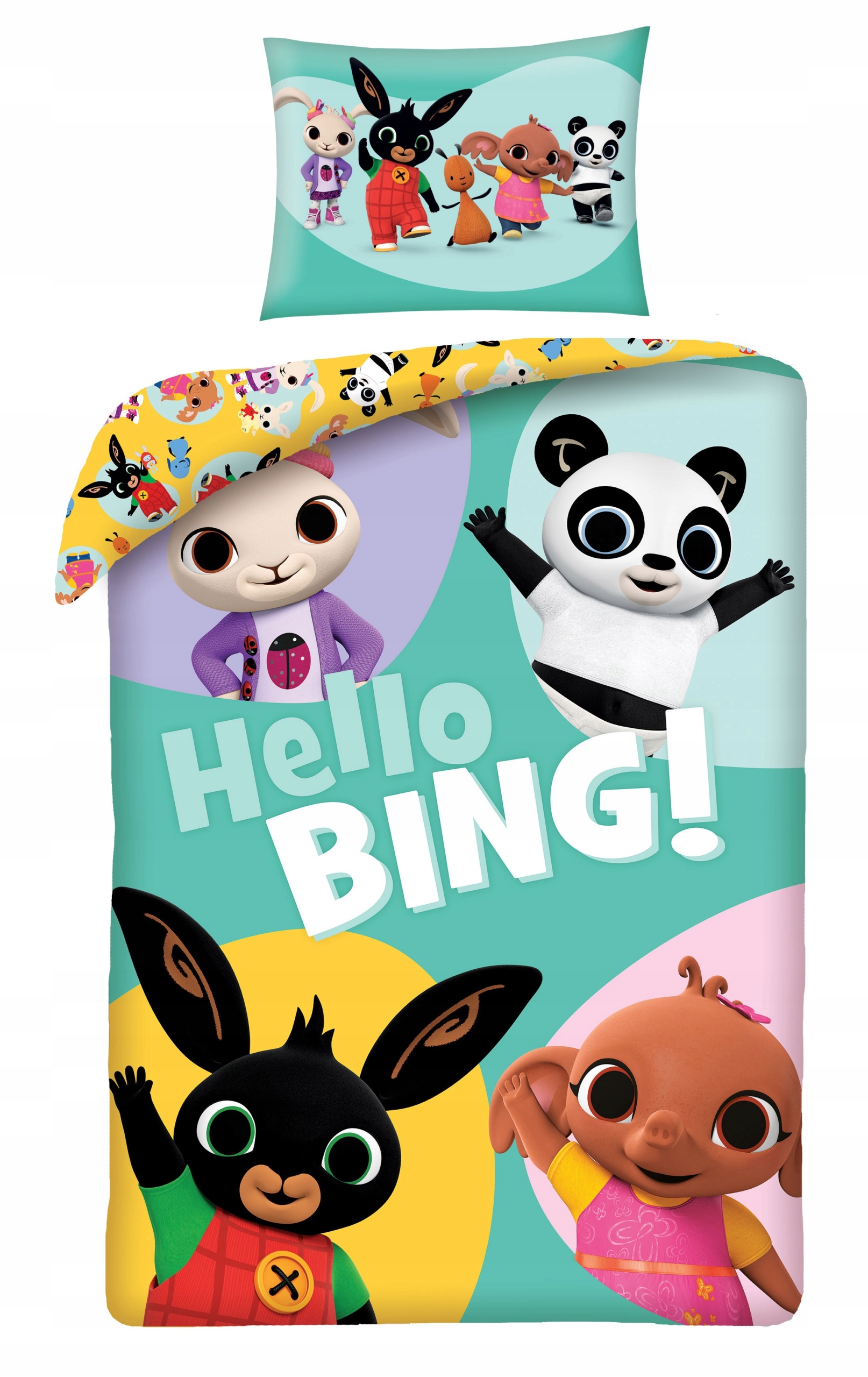 

Pościel Bawełniana 100 X 135 Bing Sula Pando Koko