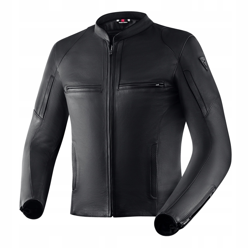 KURTKA SKÓRZANA REBELHORN RUNNER III BLACK (7XL)